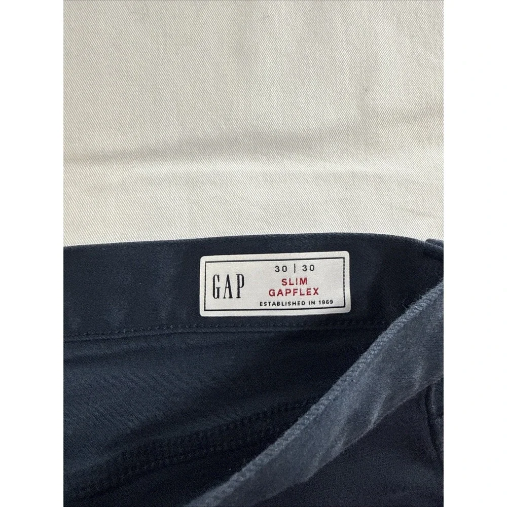 Gap Slim City Jeans Mens 30x30 Blue Gapflex Stretch Minimalist Normcore